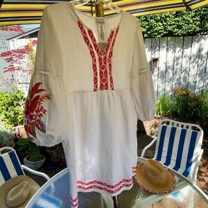 Fabulous Tommy Bahama St. Lucia Embroidered Dress—New with Tags!